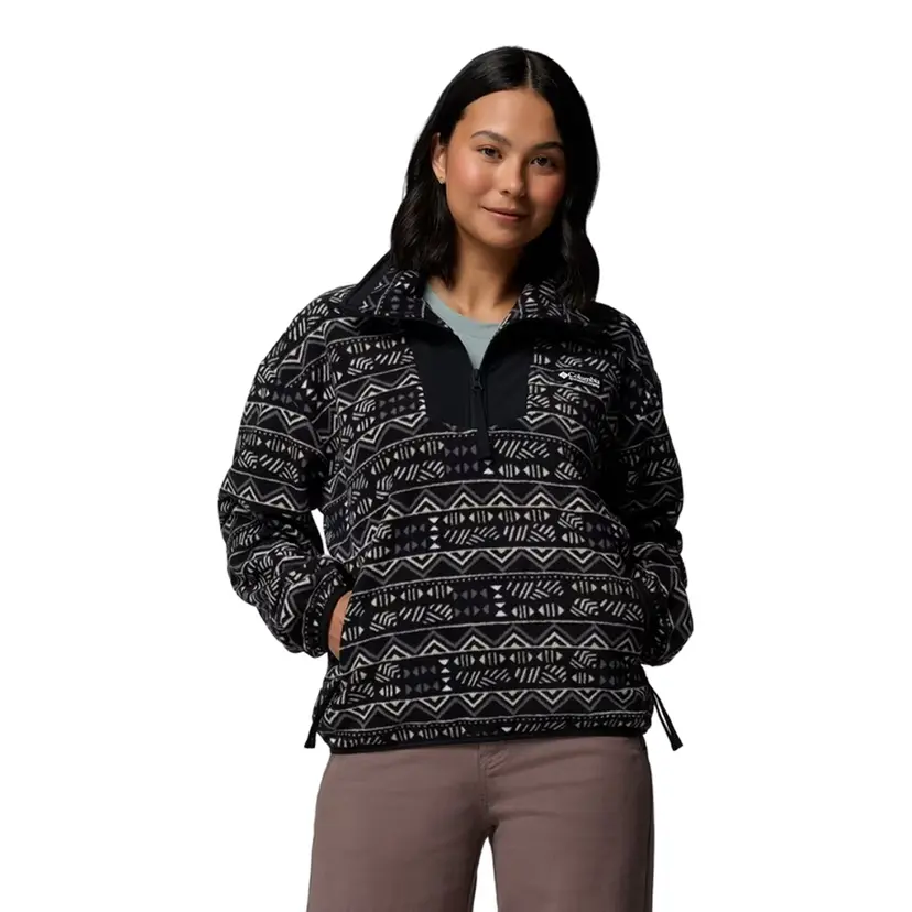 Columbia Columbia Sequoia Grove™ Printed Half Zip Black, Horizons