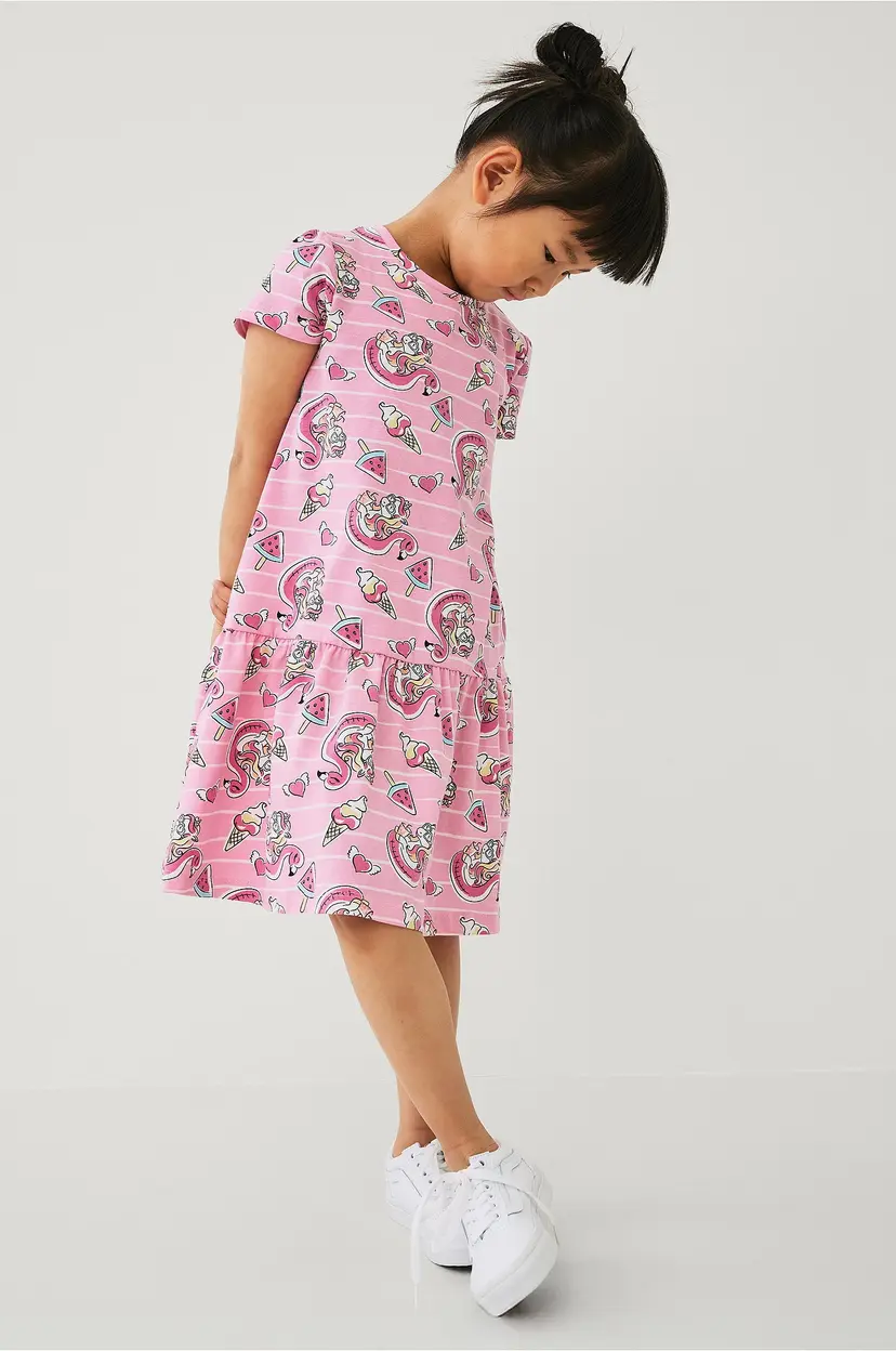 Ellos Collection Kjole i jersey - Rosa