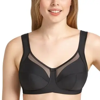 Anita Anita BH Clara Comfort Soft Bra Svart polyamid B 100 Dame