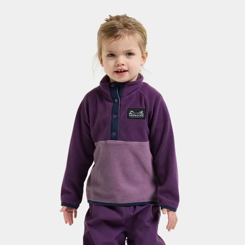 Didriksons Monte Kids' Half Button