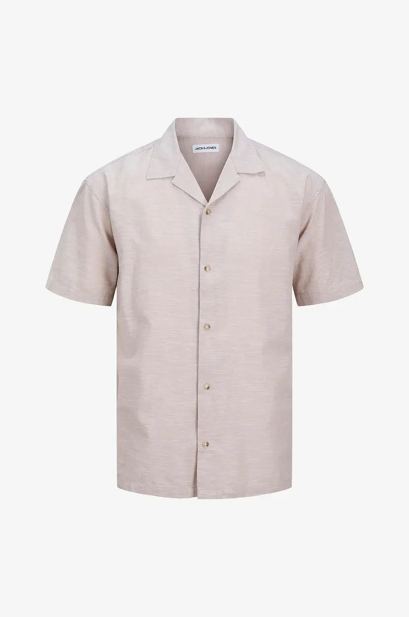 Jack & Jones Skjorte jjeSummer Resort Shirt SS SN - Grå
