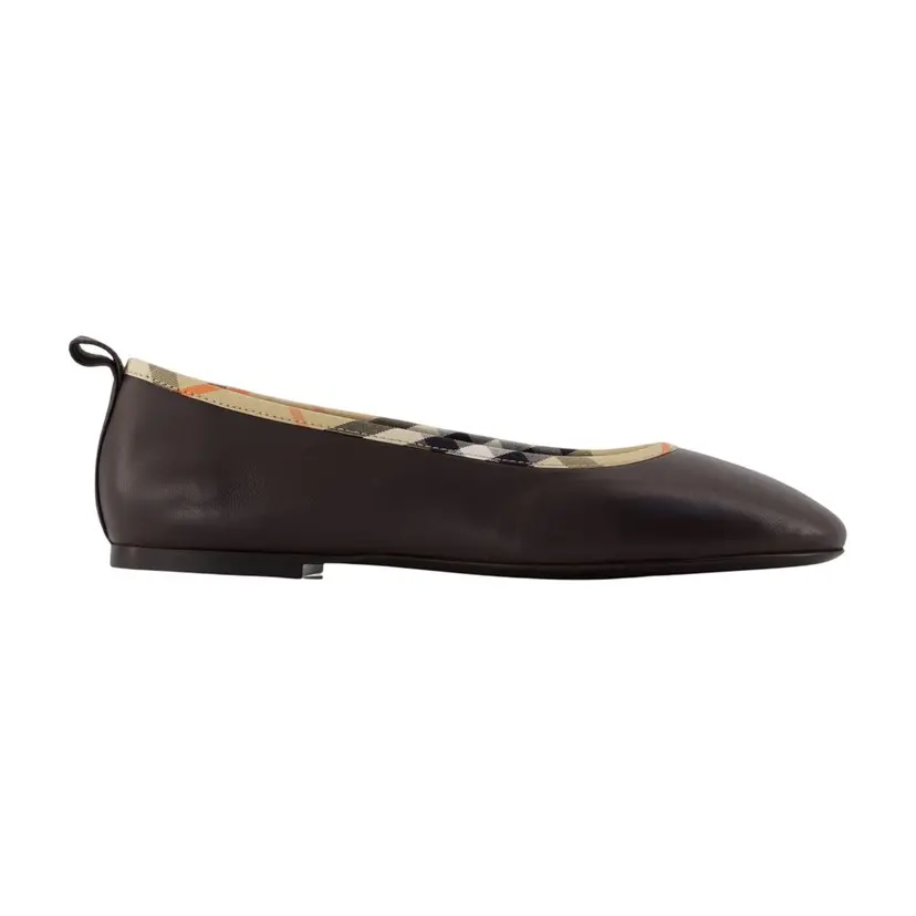 Burberry Burberry Ballerinasko – Brun