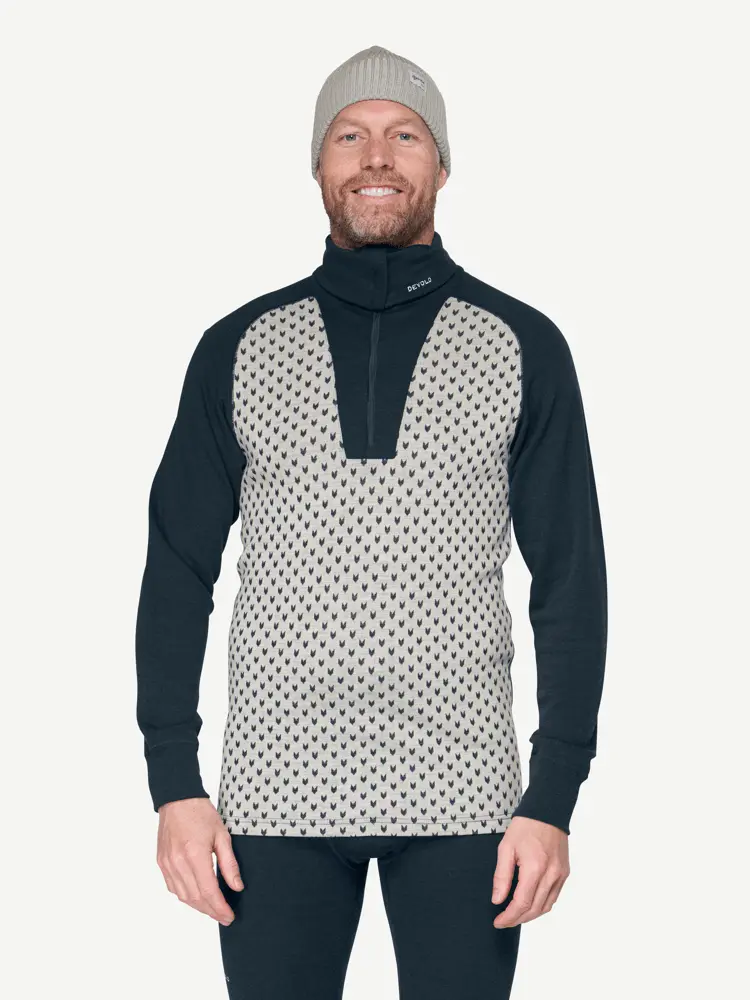 Devold Devold - Signature Merino 230 Zip Herre - Large - Hvit