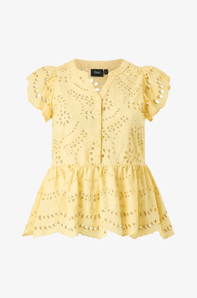 Zizzi Bluse mAlika S/L - Gul