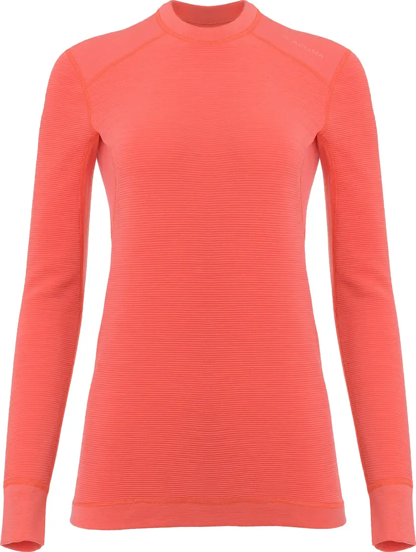 Aclima Aclima Women's StreamWool Crewneck Spiced Coral