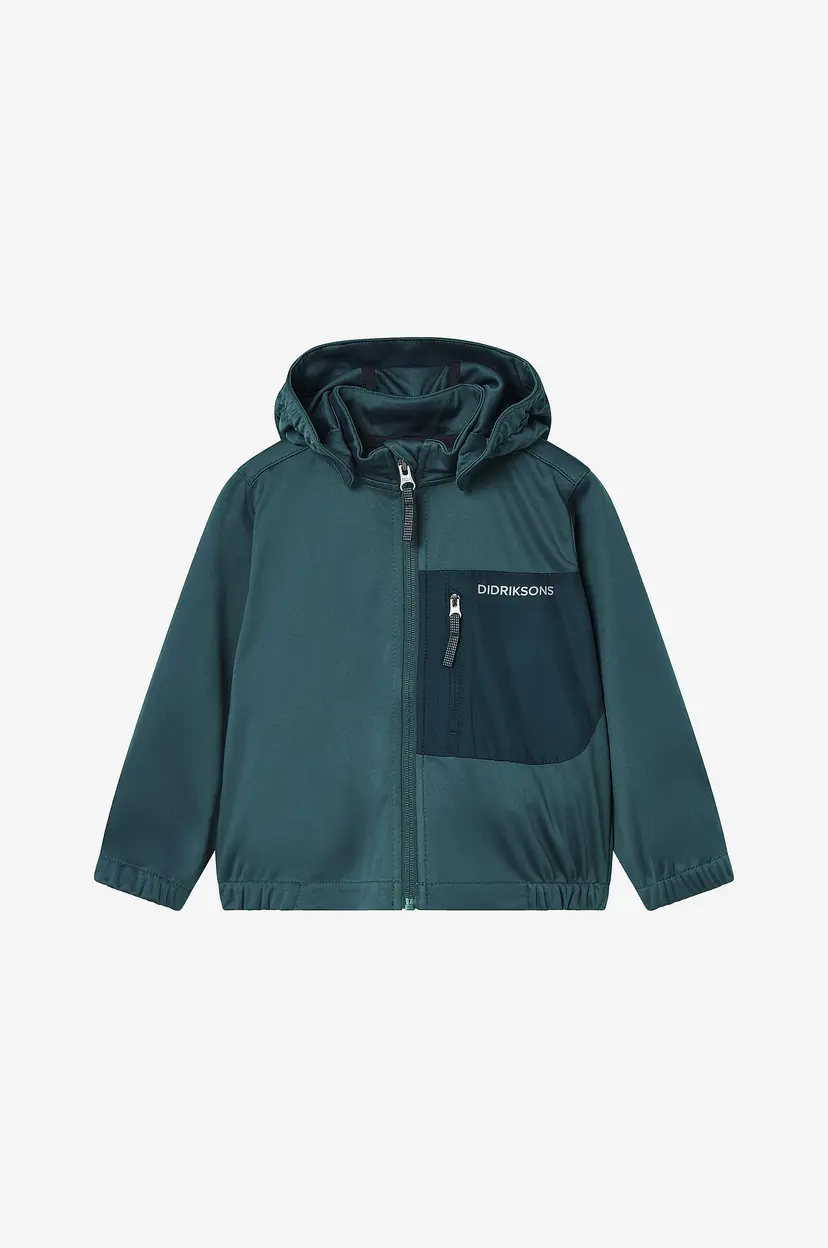 Didriksons Vindjakke Kaitum Kids' Jacket - Grønn
