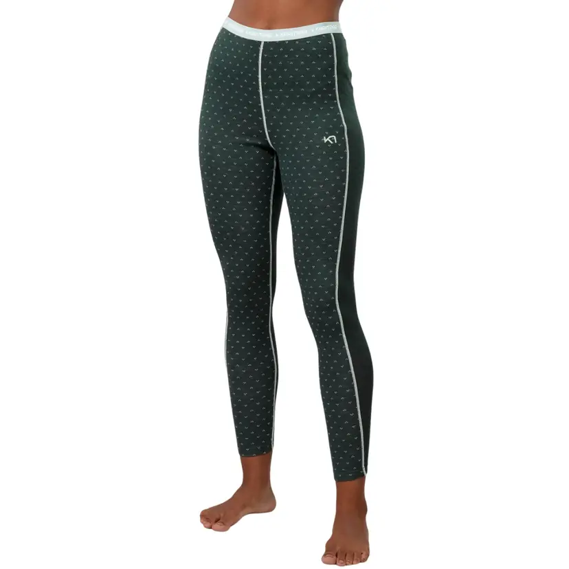 Kari Traa Kari Traa W's Vilma High Waist Pants Dark Green