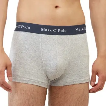 Marc O'Polo Marc O Polo Cotton Trunks 6P Lysgrå bomull XX-Large Herre