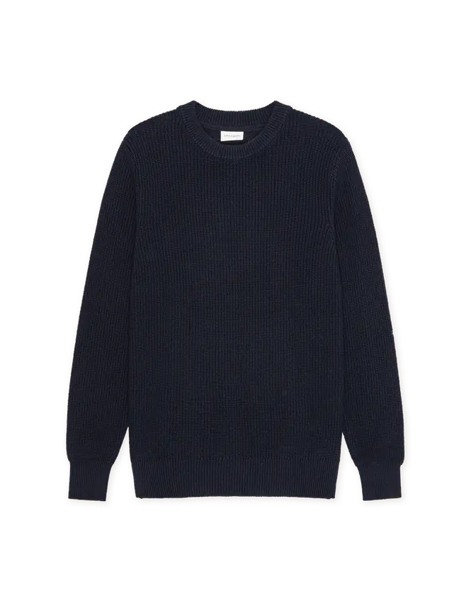 Les Deux Gary Rib Crewneck Knit