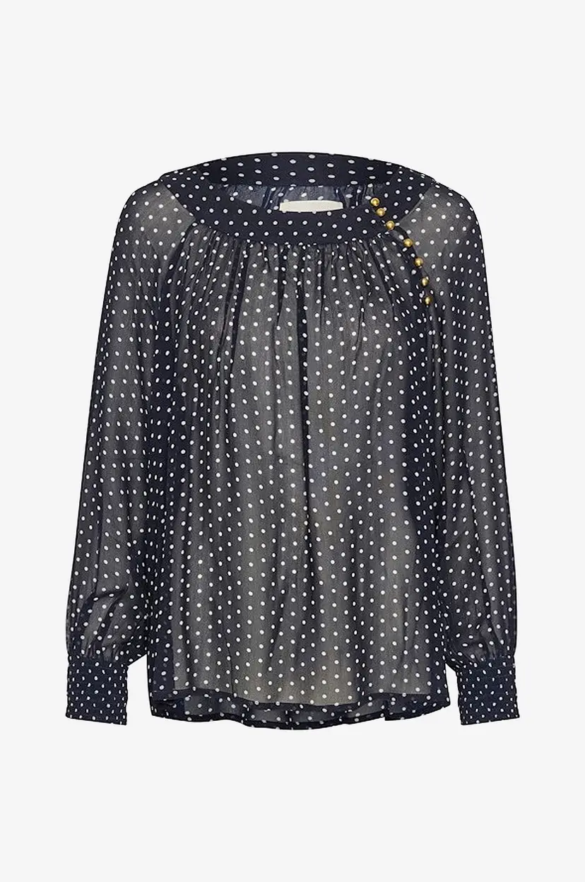Part Two Bluse LajaPW SH - Blå