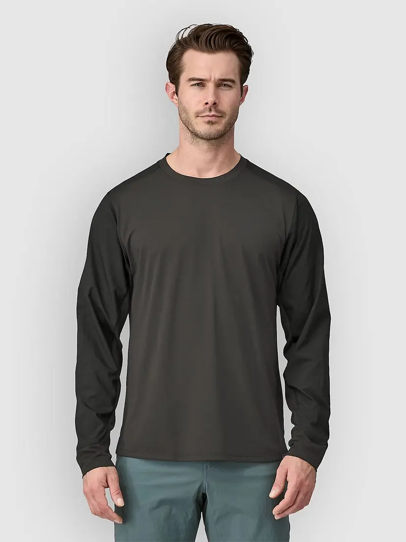 Patagonia Patagonia Dirt Craft Jersey Langermet T-skjorte svart