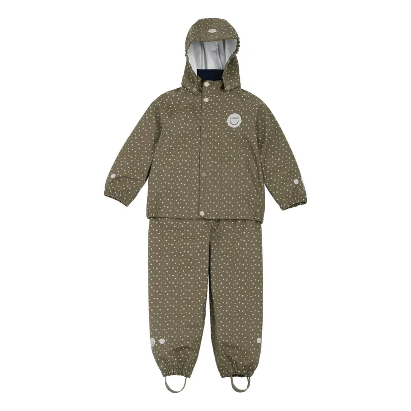 Viking Viking - Regnsett Jolly Print Olive