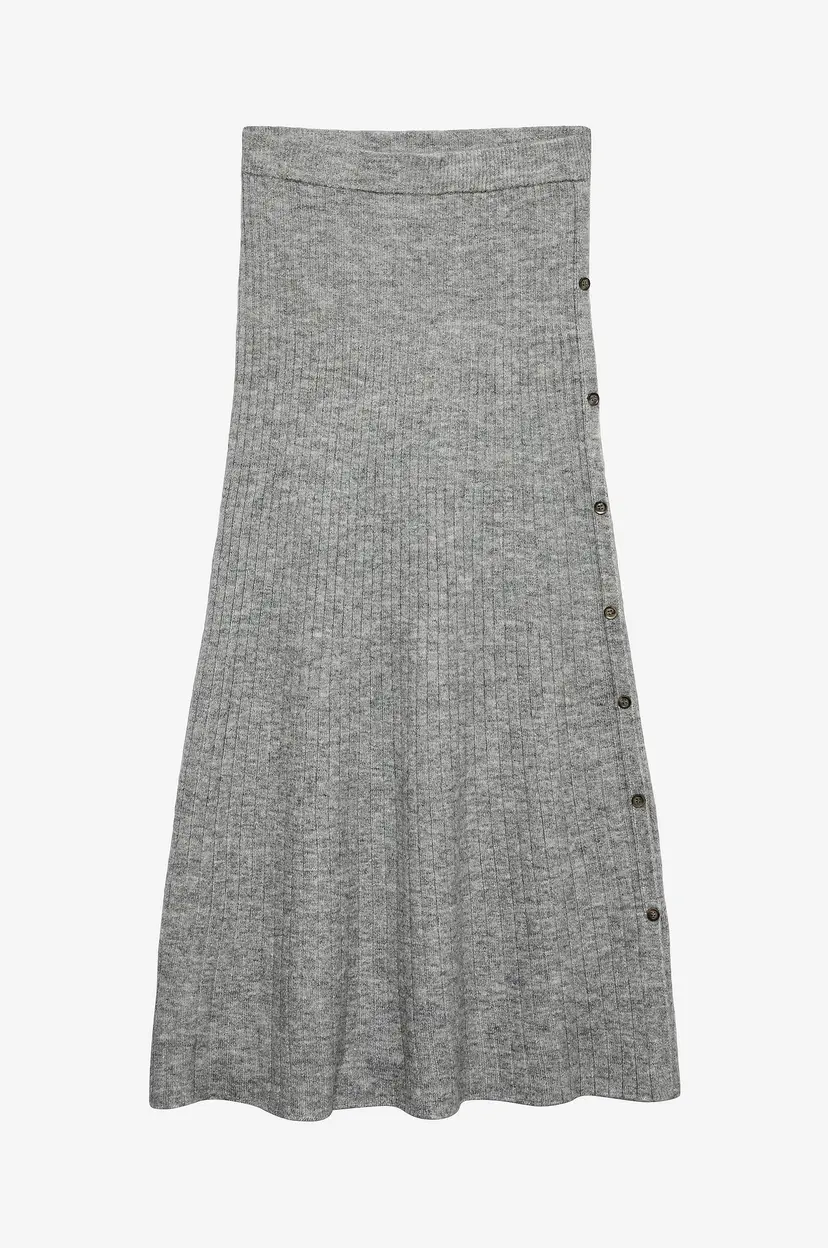 Vero Moda Maxi skjørt vmSally NW Ankle - Grå
