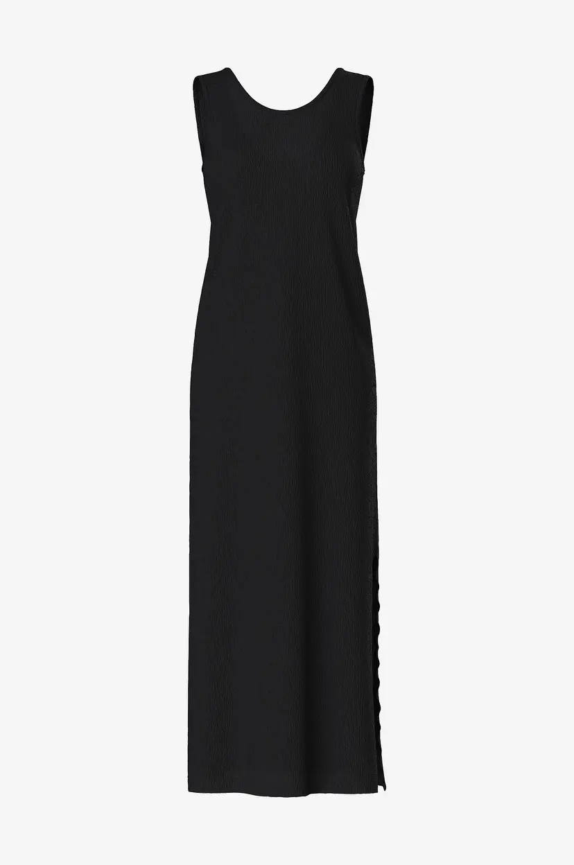 Pieces Maxikjole pcFlora SL Maxi Dress Jrs BC - Svart