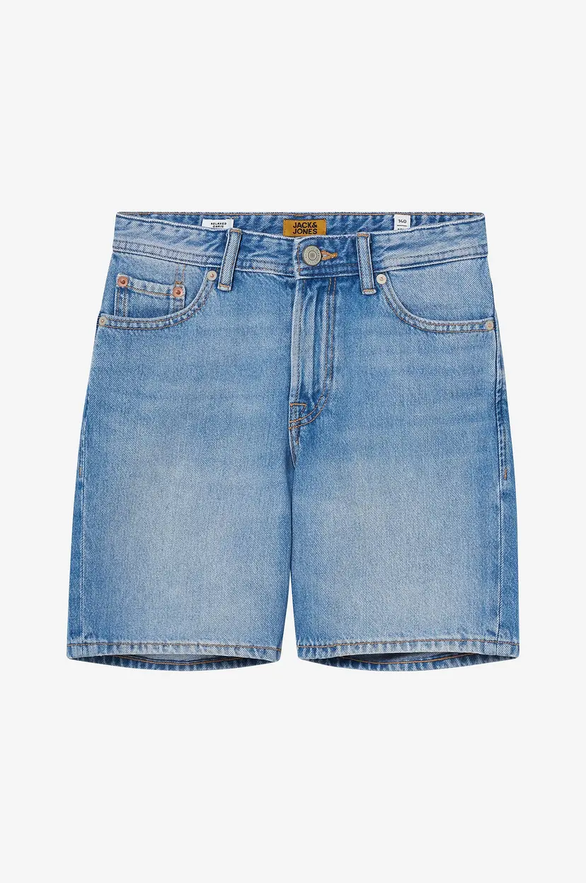Jack & Jones Junior Jeans-shorts jjiChris jjOriginal Shorts MF 920 SN Jnr - Blå