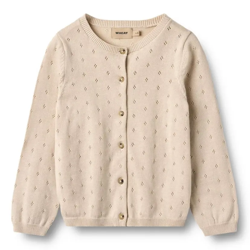 Wheat Wheat - Cardigan Knit Maia Offwhite