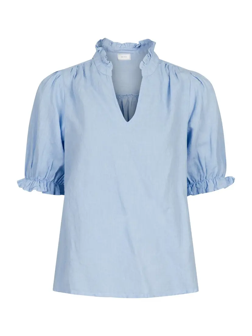 Neo Noir Odesa Linen Blouse