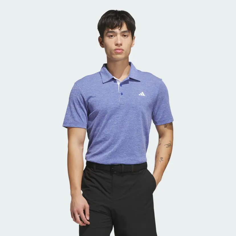 Adidas MENS CORE HEATHER POLO SHIRT