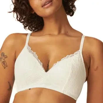 Naturana NATURANA BH Padded Non Wired Bra Hvit polyamid E 85 Dame