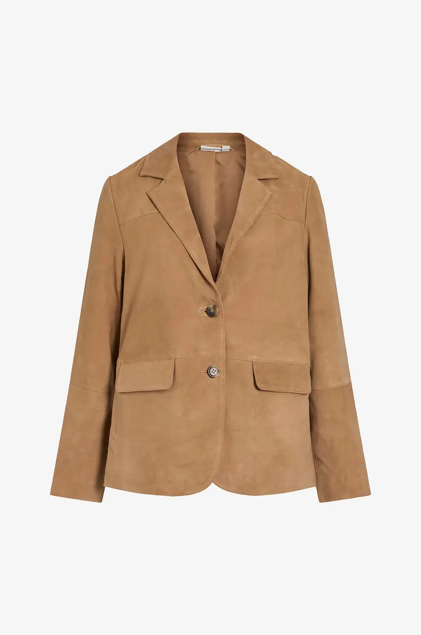 Vila Blazer viIda L/S Suede Blazer - Brun