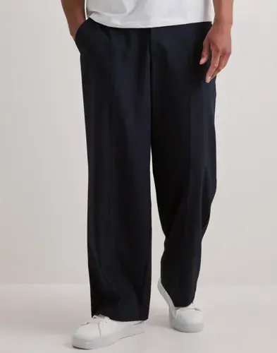 Que Sera Sera Que Sera Sera Walker Wide Suit Pant Dressbukser Blå