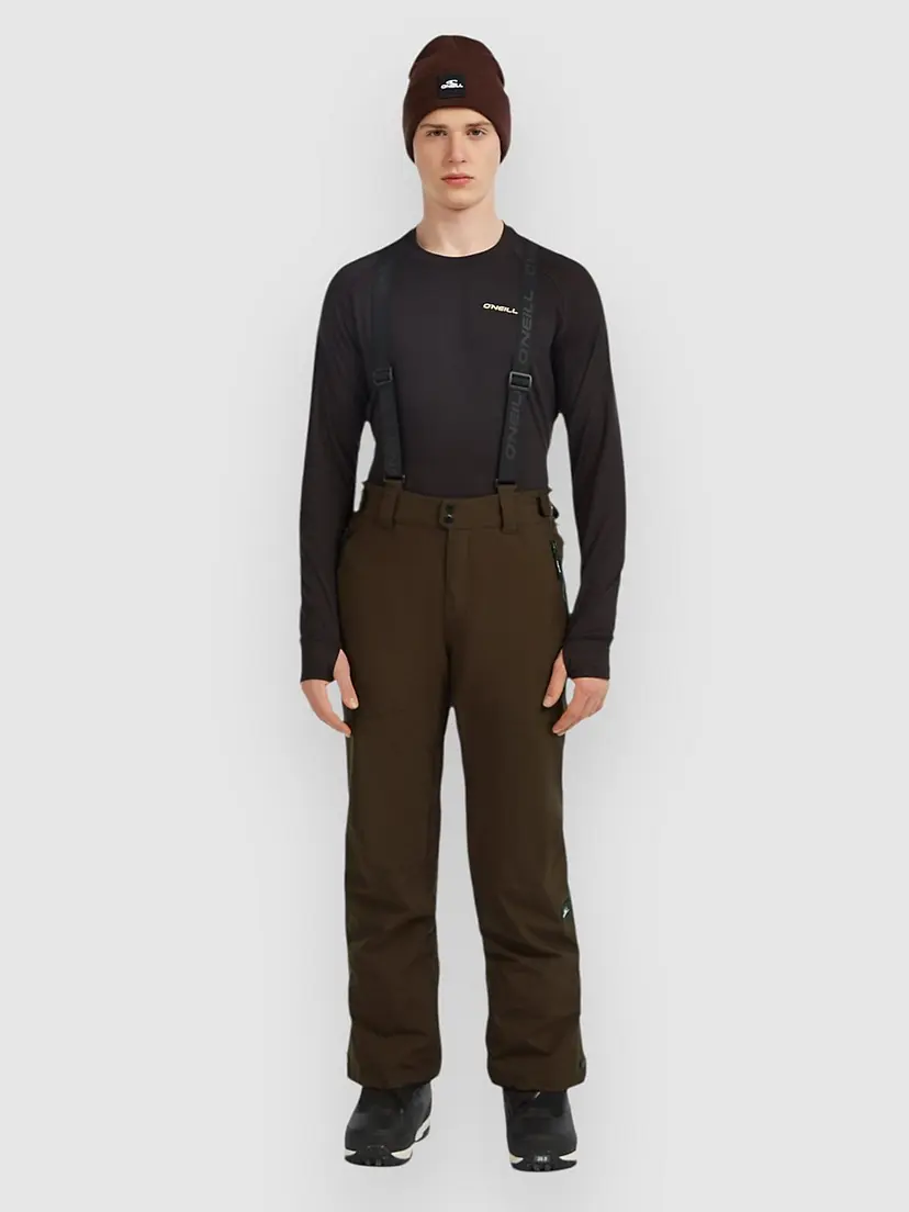 O'Neill O'Neill Fwc'Cruz Suspender Bib Pant brun