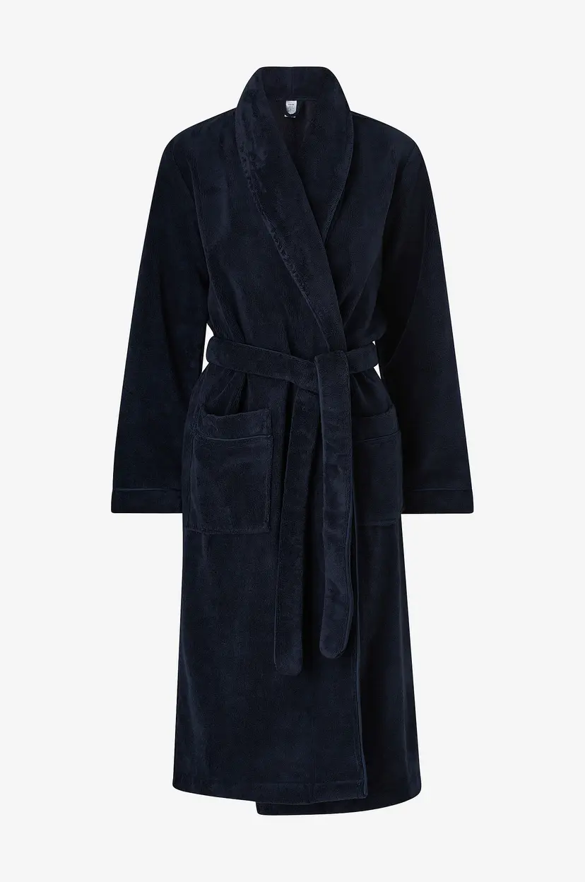 Calida Morgenkåpe Cosy Shower Bathrobe - Blå
