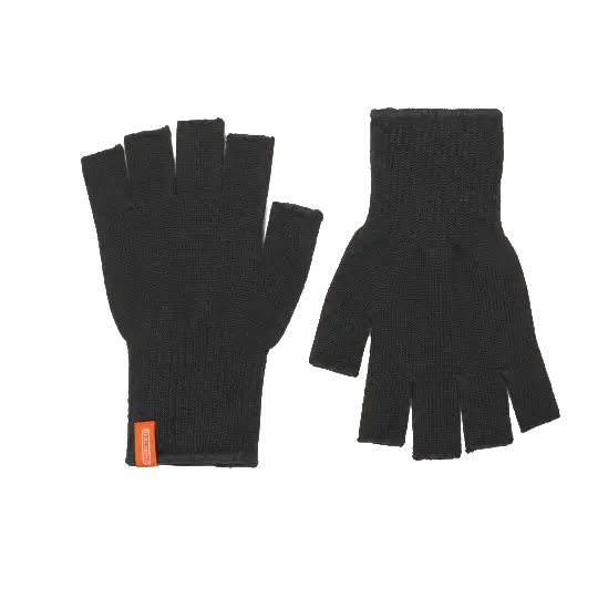 Sealskinz Sealskinz Unisex Thornham Fingerless Gloves Black