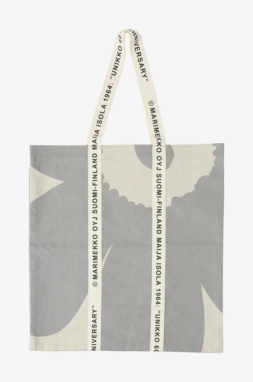 Marimekko Carrier Midi Unikko - Grå