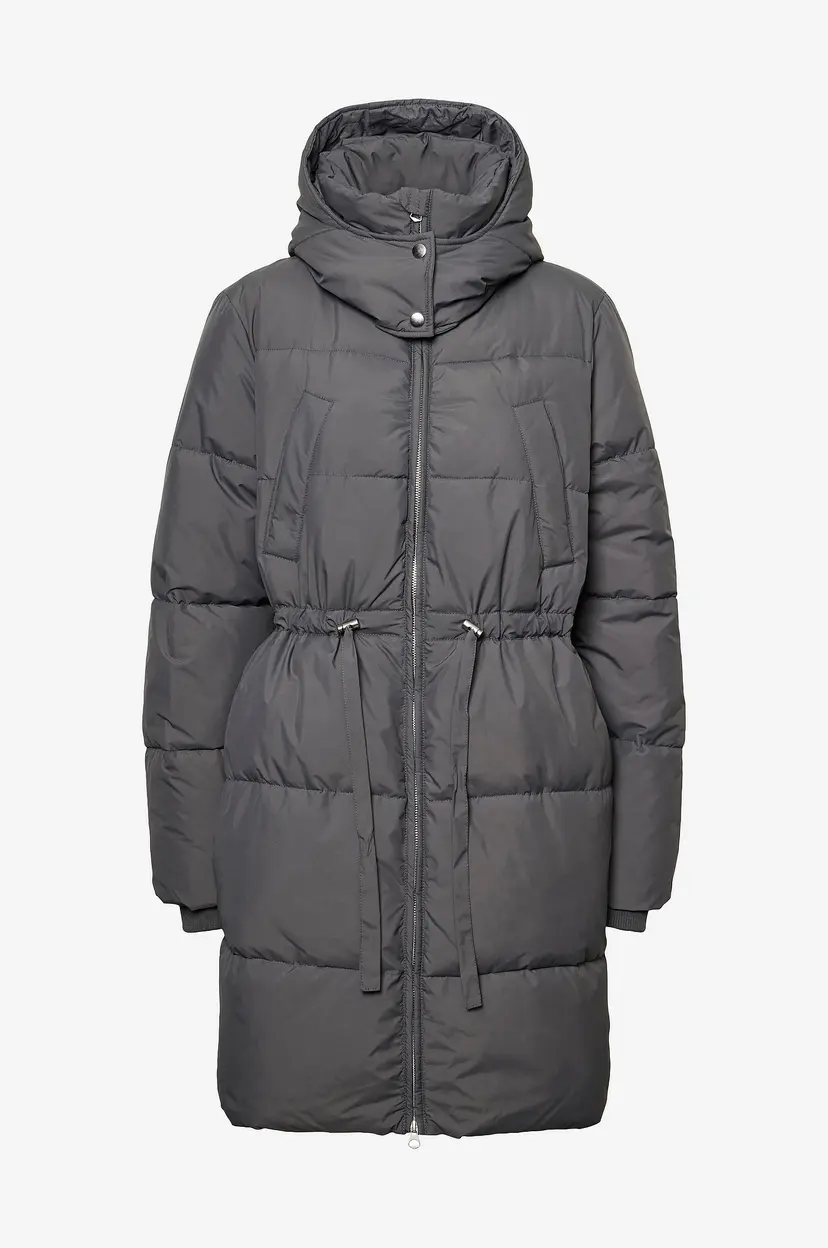 Pieces Jakke pcNola Puffer Jacket - Grå