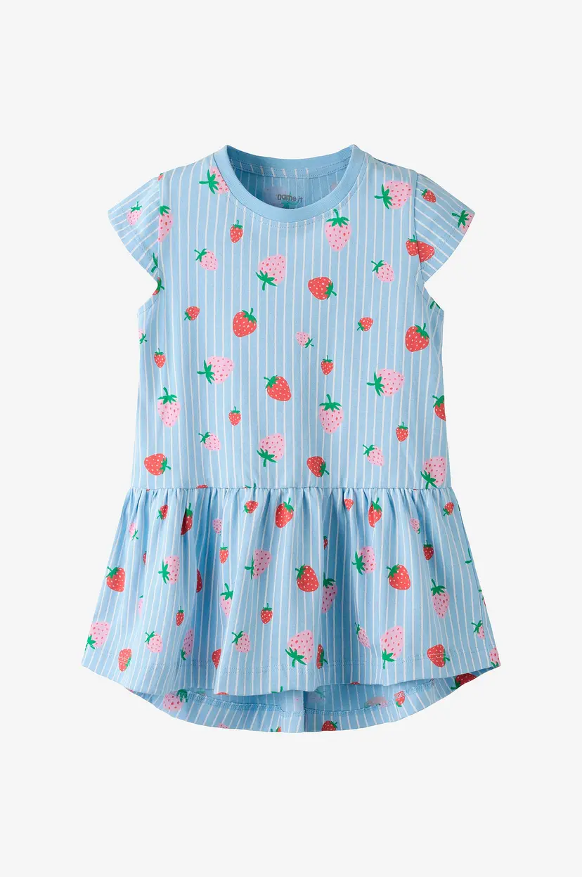 NAME IT Kjole Nmfvigga Capsl Dress F1 Noos - Blå