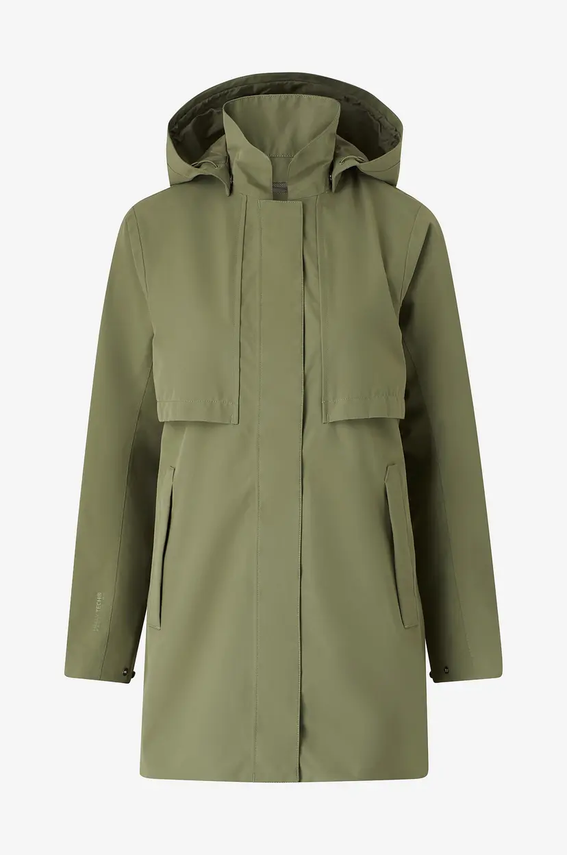 Helly Hansen Regnfrakk W Lilja Rain Coat - Grønn
