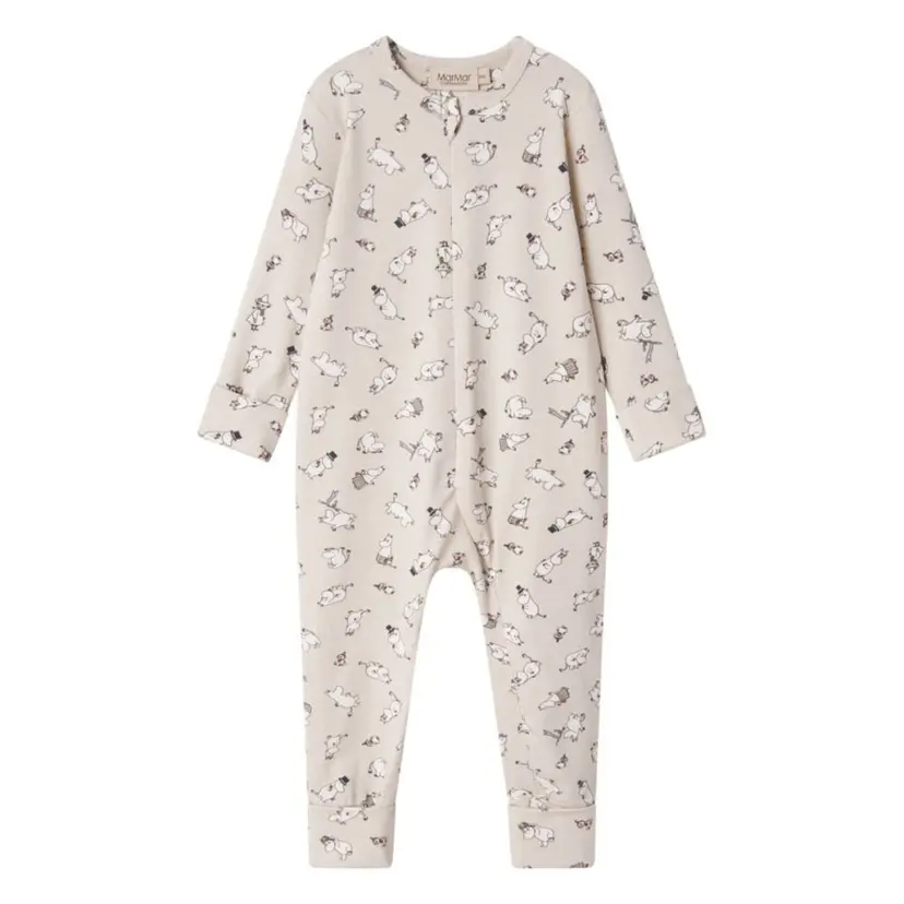 Marmar Copenhagen MarMar - Heldrakt Rompy Zip Moomin