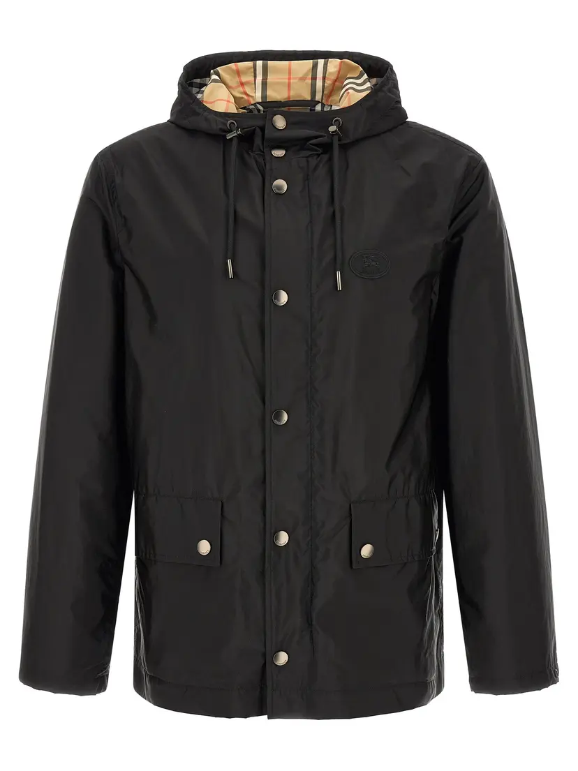 Burberry Burberry Regnjakke – Svart