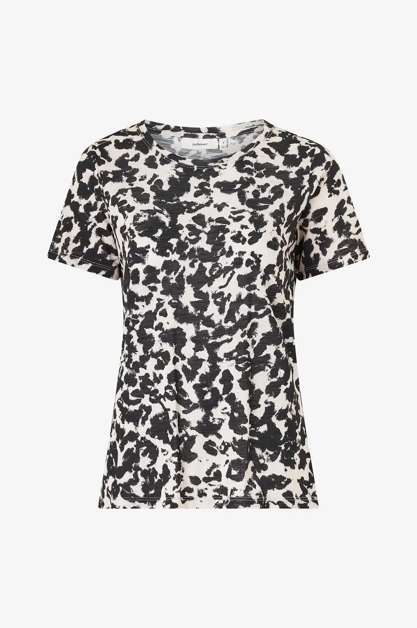Inwear T-skjorte AlmaIW Print T-shirt - Svart