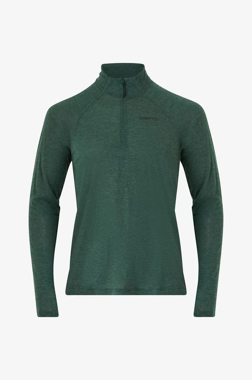 Craft Løpetrøye ADV Subz Wool LS Tee 3 M - Grønn