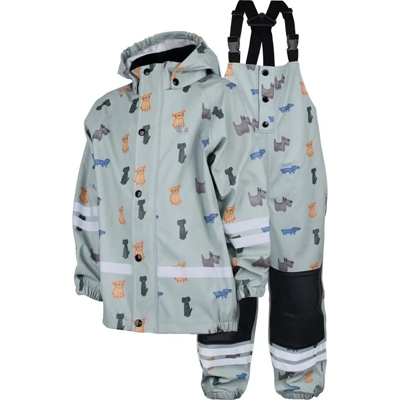 Lindberg Lindberg Vattholma Rain Set Green/Grey