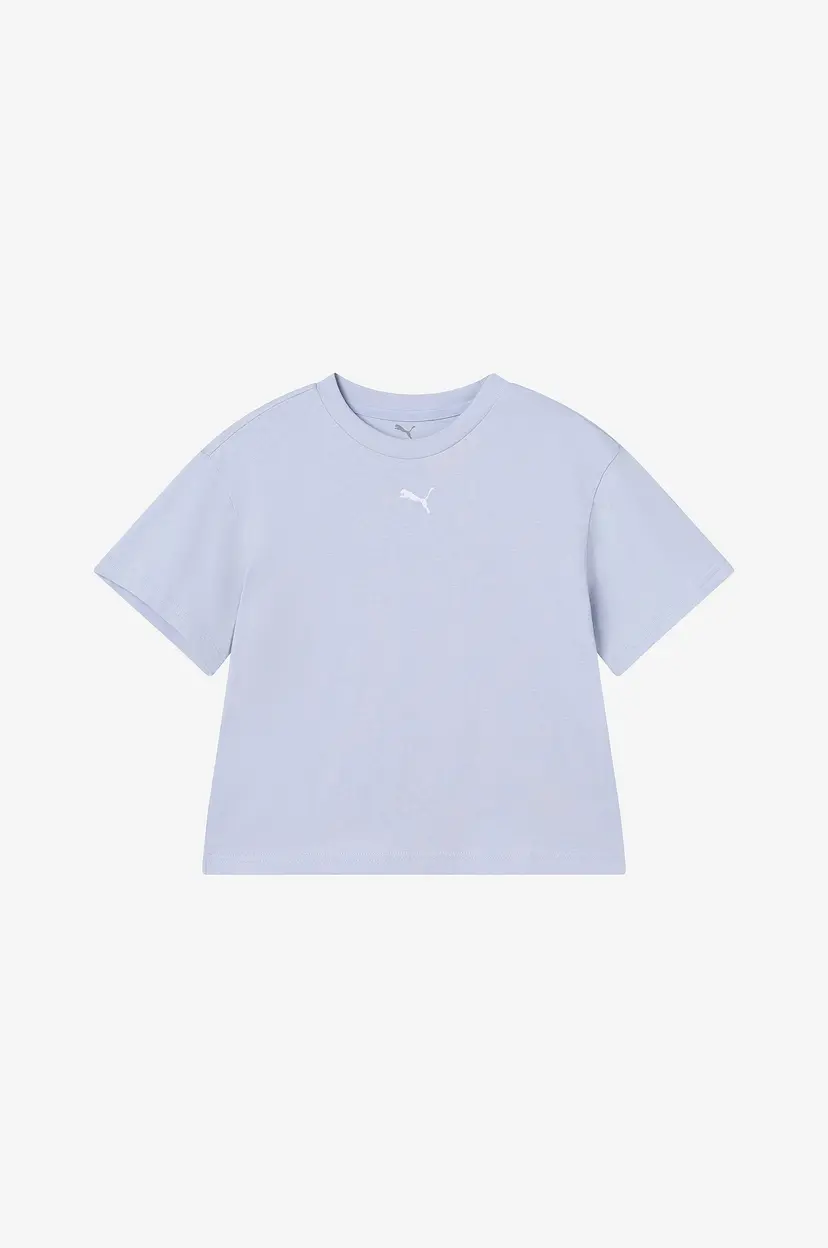 Puma T-skjorte Ess Boxy Tee G - Blå