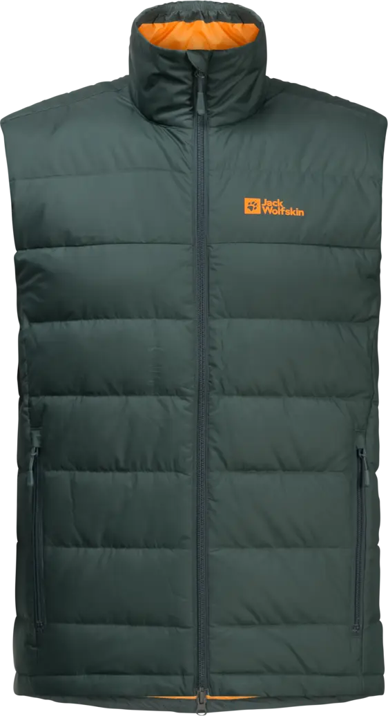 Jack Wolfskin Jack Wolfskin Men's Ather Down Vest Black Olive