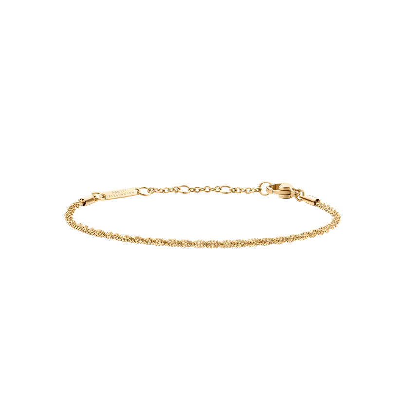 Daniel Wellington Gold Bracelet Twisted Chain G | DW