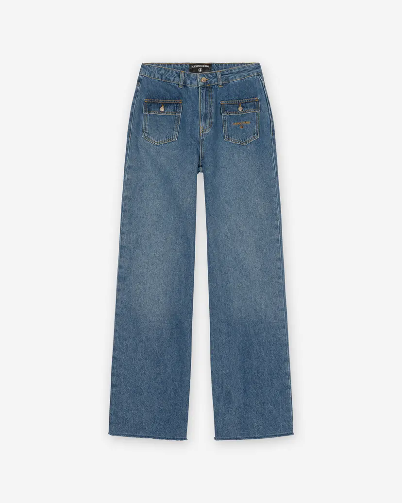 Iceberg Jeans Iceberg Jeans 4L Pantalone 5 Tasche Blue Jeans