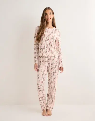 Vero Moda Vero Moda - Hvit - Vmpippa Nightwear Set Xmas