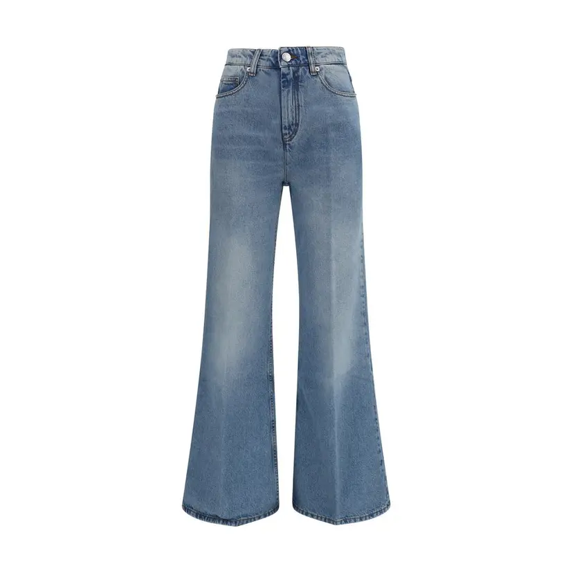 Ami Paris Ami Paris Wide leg – Blå