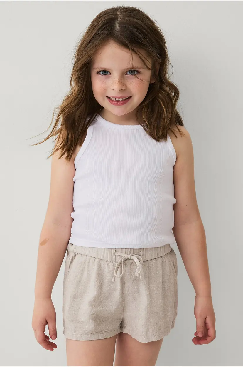 Ellos Collection Shorts i lin Shorts Frida S Girl - Beige