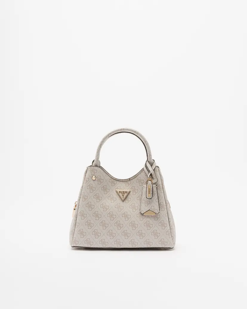 Guess Guess Meridian 4G Logo Beige Handbag