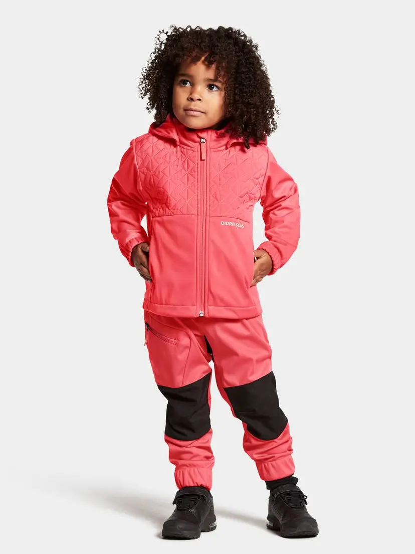 Didriksons Didriksons Briska Kids Jakke 3 Peachy Pink (140 / 10 år)