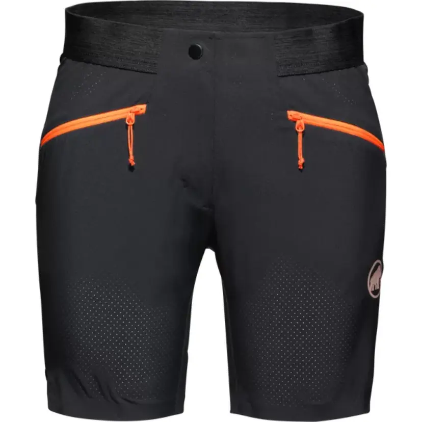 Mammut Mammut Sertig Shorts Women Black Vibrant Orange