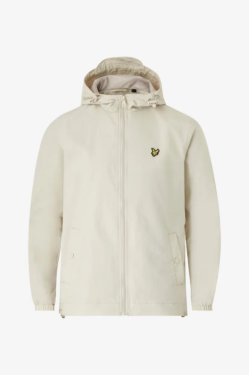 Lyle & Scott Jakke Zip Through Hooded Jacket - Beige