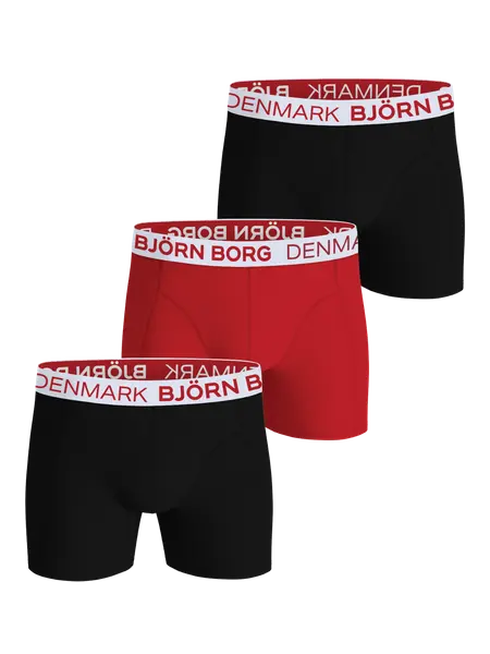 Björn Borg Cotton Stretch Boxers Denmark 3-pack