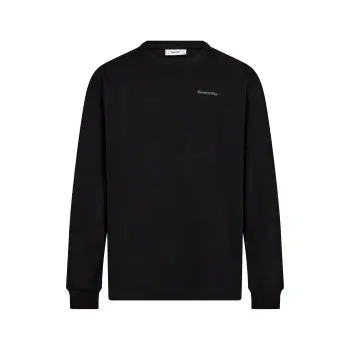 Resteröds Resteröds Ted Basic Long Sleeve T-Shirt Svart bomull Small Herre